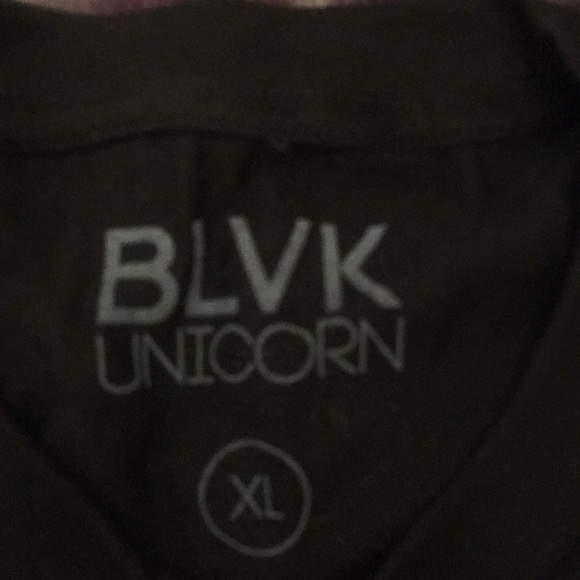 Men’s BLVK UNICORN Majestic AF. Tee - Picture 2 of 3